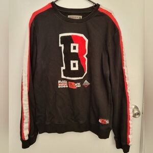 Black Pyramid Bold Black and Red Sweatshirt